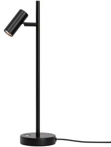 Stolové Lampa Nordlux, stmievateľné, Čierna, Obývacia izba, Kov