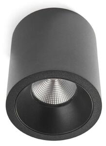 Stropné Lampa ANTIDARK, stmievateľné, Čierna, Obývacia izba, Hliník