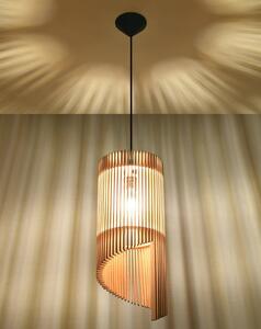 Sollux Lighting Závesná lampa - Alexia - drevo
