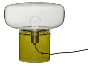 Stolové Lampa Hübsch, Transparentná, Obývacia izba, Sklo