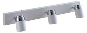 Stropné Lampa Lindby, Kardo, stmievateľné, Biela, Obývacia izba, Kov, Moderný