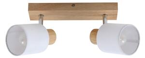 Stropné Lampa Lindby, Wanessa, stmievateľné, Drevo, Obývacia izba, Drevo, Moderný