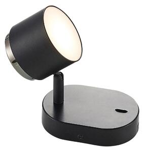 Stropné Lampa Lindby, Marrie, Čierna, Obývacia izba, Kov, Moderný