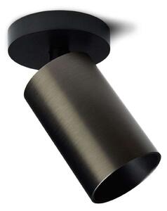 Stropné Lampa ANTIDARK, Čierna, Obývacia izba, Hliník