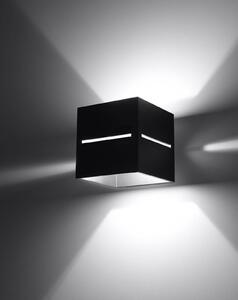 Sollux Lighting Nástenná lampa - Lobo - čierna