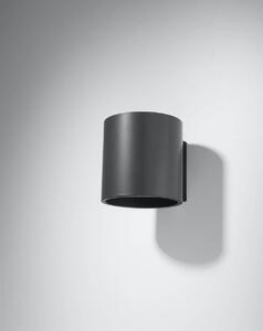 Sollux Lighting Nástenná lampa - Orbis 1 - antracit