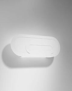 Nástenné svietidlo Saccon, 1x plastové/biele kovové tienidlo