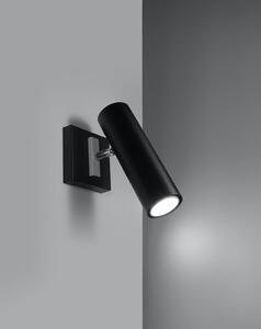 Sollux Lighting Nástenná lampa - Direzione - čierna