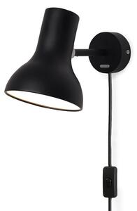Nástenné Svietidlo Anglepoise, Type 75 Mini, Čierna, Obývacia izba, Kov, Dizajnový