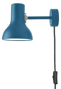 Nástenné Svietidlo Anglepoise, Type 75 Mini, stmievateľné, Modrá, Obývacia izba, Kov, Dizajnový