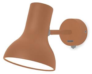 Nástenné Svietidlo Anglepoise, Type 75 Mini, stmievateľné, Hnedá / Hrdzavá, Obývacia izba, Kov, Dizajnový