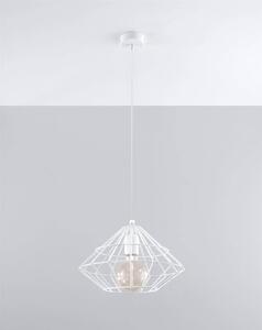 Sollux Lighting Závesná lampa - Umberto - biela