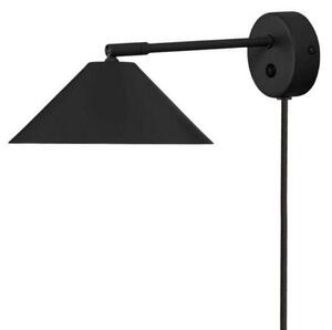 Nástenné Svietidlo Globen Lighting, Cannes, Čierna, Obývacia izba, Kov, Dizajnový