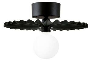 Stropné Lampa Globen Lighting, Čierna, Obývacia izba, Kov