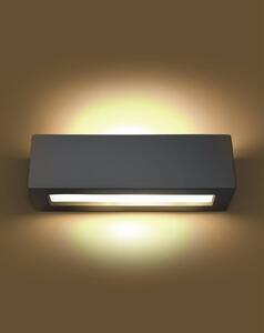 Sollux Lighting Nástenná keramická lampa - Vega - šedá