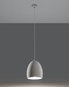 Sollux Lighting Závesná keramická lampa - Flawiusz - biela