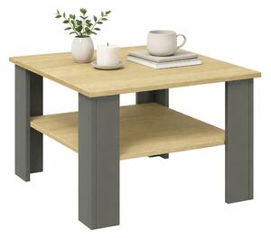 KONFERENČNÝ STOLÍK, antracitová, dub medový, kompozitné drevo, 55/55/44 cm Livetastic - Stolíky do obývačky, Online Only