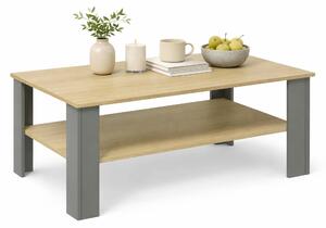 KONFERENČNÝ STOLÍK, antracitová, medová, kompozitné drevo, 100/55/44 cm Livetastic - Stolíky do obývačky, Online Only