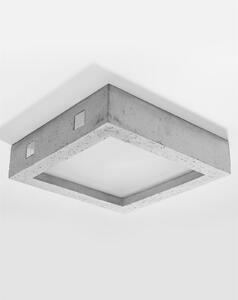 Stropné LED svietidlo Riza, 1xled 18w, 3000k, betón