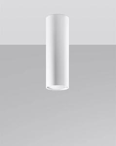 Stropné svietidlo Lagos, 1x biele kovové tienidlo, (20 cm)