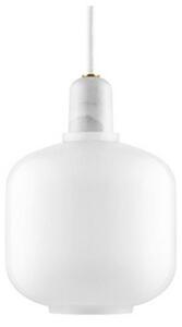 Závesné svietidlá Normann Copenhagen, Biela, Obývacia izba, Sklo