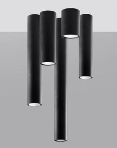 Stropné svietidlo Lagos, 1x čierne kovové tienidlo, (40 cm)