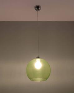 Sollux Lighting Závesná lampa - Ball - zelená