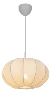 Závesné svietidlá Nordlux, Aeron, stmievateľné, Biela, Spálňa, Tkanina / Textil
