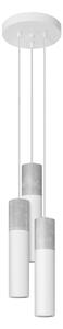 Sollux Lighting Závesná lampa - Bergio 3P - biela