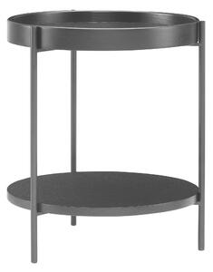 PRÍRUČNÝ STOLÍK, čierna, kompozitné drevo, 44/49 cm Livetastic - Online Only obývacie izby, Online Only