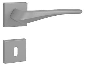 Dverové kovanie MP FO - MINERVA - HR (ANT - Antracit), kľučka-kľučka, WC kľúč, MP antracit
