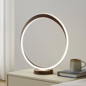 EGLO Stolová LED lampa CAMEROTA, bronzová, výška 44 cm, s stmievateľným, Hnedá / staromosadz, Obývacia izba / jedáleň, kov