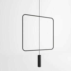 Thoro Lighting Závesná lampa - Rana 1 - čierna