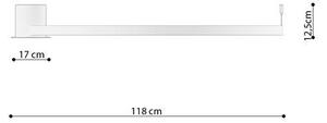 Stropné svietidlo RIO 110 biele 4000K