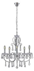 Lustre Lucande, Solveig, stmievateľné, Metalická, Obývacia izba, Krištáľ, Starožitný