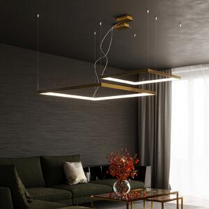 Thoro Lighting Stropná závesná lampa - Nelya M - zlatá 3000K