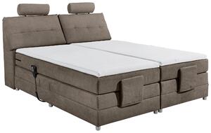 BOXSPRINGOVÁ POSTEĽ, 180/200 cm, hnedá MID.YOU - Online Only spálne, Online Only