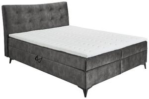 AMERICKÁ POSTEĽ, 180/200 cm, antracitová MID.YOU - Online Only spálne, Online Only