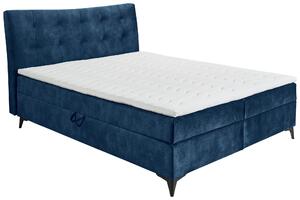 AMERICKÁ POSTEĽ, 180/200 cm, modrá MID.YOU - Online Only spálne, Online Only