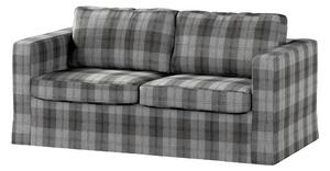 Poťah na sedačku Karlstad (nerozkladací, 2-miestny, dlhý) farba produktu sivá látka zapletaná, vzorované