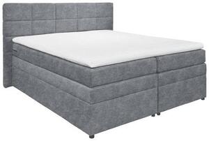 BOXSPRINGOVÁ POSTEĽ, 180/200 cm, antracitová MID.YOU - Online Only spálne, Online Only
