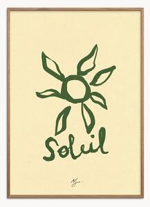 Nástenná dekorácia v ráme Soleil Vert