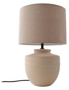 Stolové Lampa Lindby, Thalassia, Béžová, Jedáleň, Keramika, Moderný