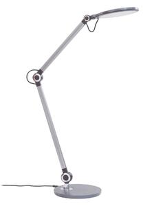 Stolové Lampa Lindby, Nyxaris, stmievateľné, Sivá, Pracovňa, Plast, Moderný