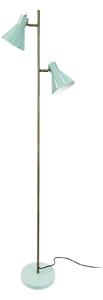 Stojacie Lampa Dyberg Larsen, Sleep, Zelená, Obývacia izba, Kov, Dizajnový