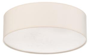 Stropné Lampa Euluna, Roller, stmievateľné, Béžová, Obývacia izba, Tkanina / Textil, Moderný