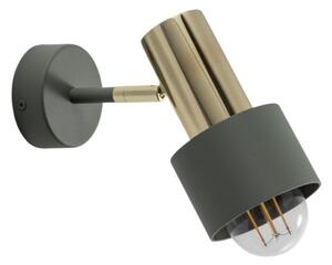 Stropné Lampa Euluna, Destin, stmievateľné, Zelená, Obývacia izba, Kov, Moderný