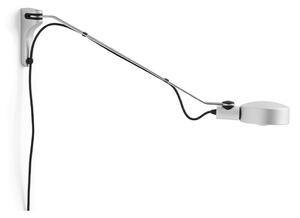 Nástenné Svietidlo HAY, Metalická, Obývacia izba, Hliník