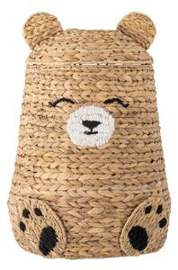 Detský kôš na hračky z vodného hyacintu v prírodnej farbe ø 40x57 cm Timone – Bloomingville Mini