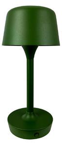 Stolové Lampa Dyberg Larsen, Flow, stmievateľné, Zelená, Obývacia izba, Kov, Škandinávsky
